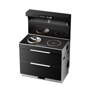 荣事达纯电集成灶750mm小户型家用消毒柜一体灶蒸烤箱油烟机公寓