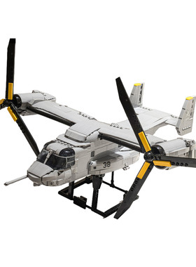MV22鱼鹰运输机美国海军陆战队拼装军事模型战斗机男孩玩具礼物
