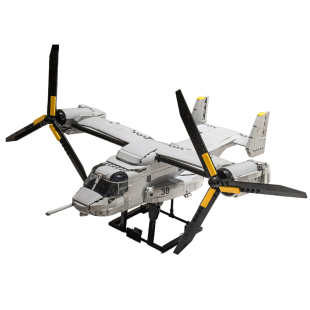 MV22鱼鹰运输机美国海军陆战队拼装军事模型战斗机男孩玩具礼物