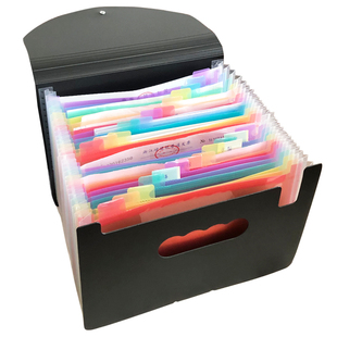 A5收纳盒会计收纳账单单据整理报销单票夹册销售单分类送货单票据