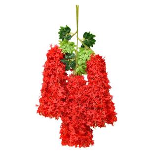 仿真紫藤花丁香花假花紫罗兰吊顶花藤室内婚庆景区打卡装饰花藤条