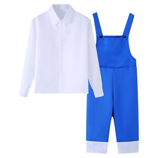 稻田里的中国梦演出服禾下乘凉梦演出服劳动最光荣儿童节毕业表演