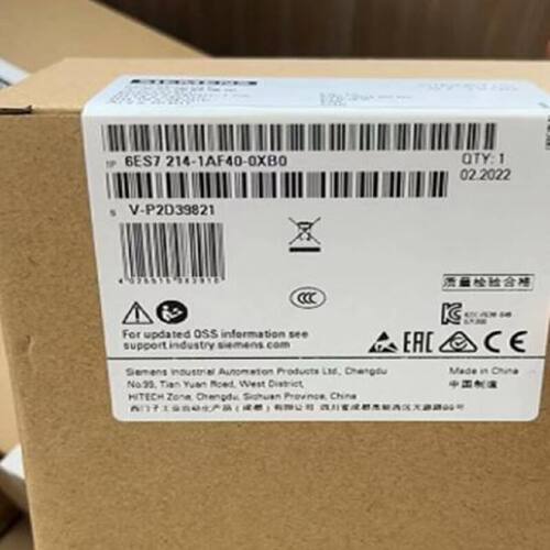 议价西门子6ES72141AF400XB0S7-1200紧凑型CPU6ES7214-1AF40-0XB0
