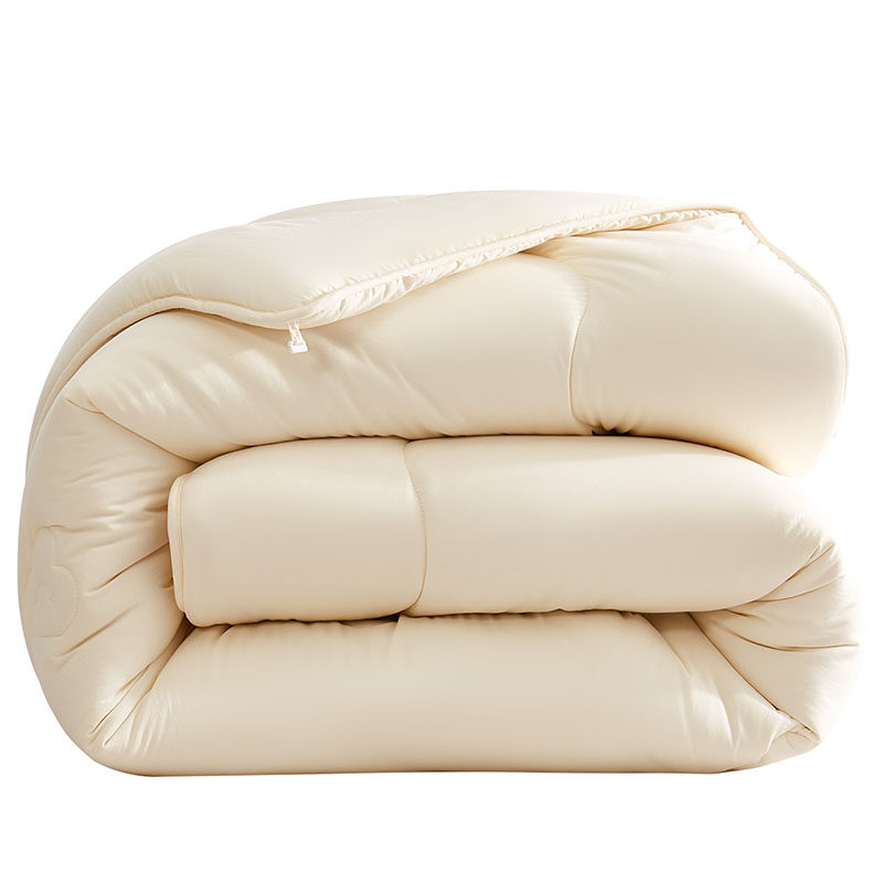 富丽真金被子冬被大豆纤维被芯二合一子母被春秋被加厚保暖棉被