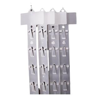 超市货架塑料挂条便利店零食挂钩饰品糖果玩具展示架透明加厚挂条