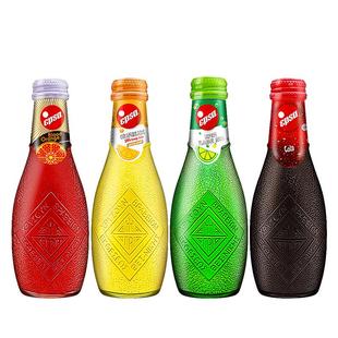 希腊进口哇尔塔epsa果汁汽水网红饮品高颜值玻璃瓶聚餐饮料整箱装