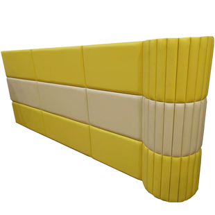 防撞软包墙围高尔夫幼儿园谈话室方柱圆柱槽钢房梁小舞台地台定制