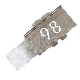 插卡式铁板数字字母镂空喷漆模板停车位20厘米组合空心字喷印模具