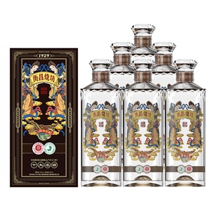 【仁怀十大名酒】衡昌烧坊水晶钻酱香酒礼盒装53度500ml*6瓶整箱