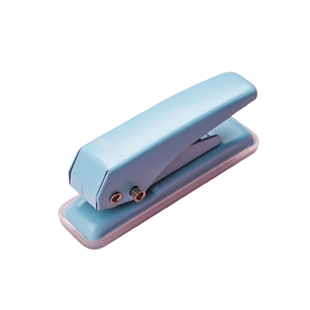 可得优活页打孔器学生专用圆环孔活页本打孔机小型单孔打洞器迷你加厚打洞机多功能打孔装订机卡片检票打眼器