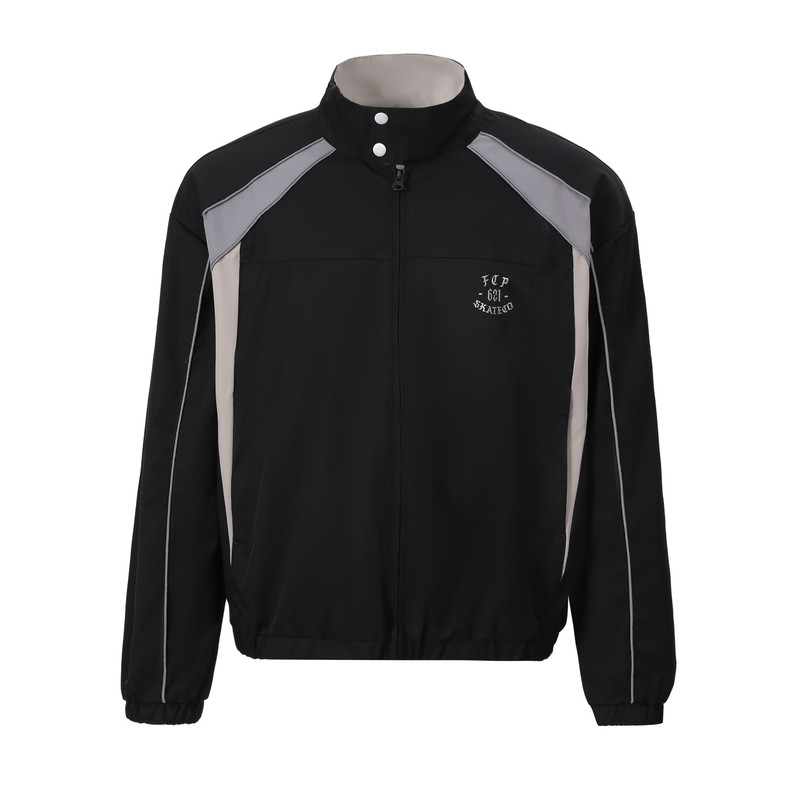 FCP skateco. BASIC TRACK JACKET 美式街头复古运动滑板套装夹克