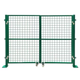 铁丝网门隔离网门菜园门简易门折叠门庭院护栏门围栏门推拉简易门