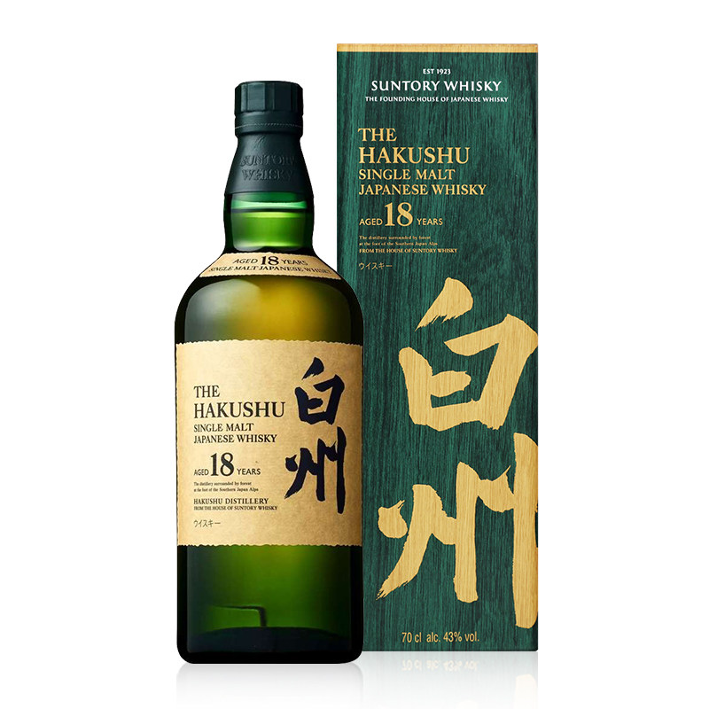 白州18年日本威士忌单一麦芽