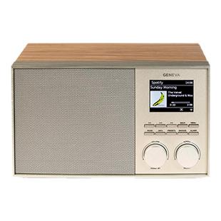 吉年瓦兰Geneva日内瓦之声Decon S蓝牙音响收音机闹钟机多功能