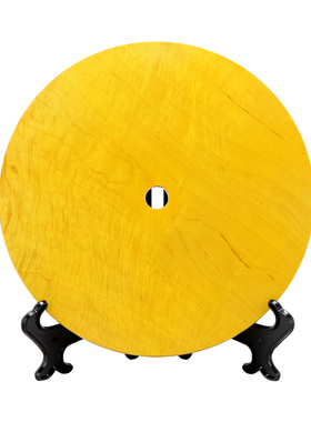 贡匠中式风水波纹小叶桢楠摆件