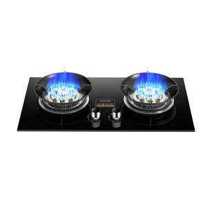 新款大火力燃气灶双灶家用天然气台式液化气嵌入式猛火节能煤气灶