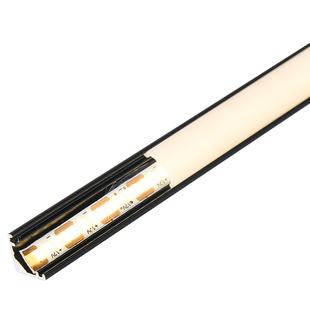 免开槽线条灯明装三角橱柜层板灯条接线鞋柜衣柜酒柜感应柜子灯带