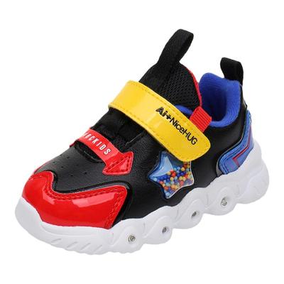 冬季男童abckids保暖运动鞋