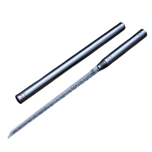 阳江迷你不锈钢防锈一体茶刀快棍刀茶针锋利锻打兵器把玩摆件茶器