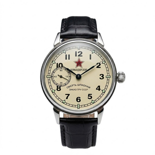 苏联库存手表红星指挥官手动机械机芯大表盘复古男表欧美Raketa