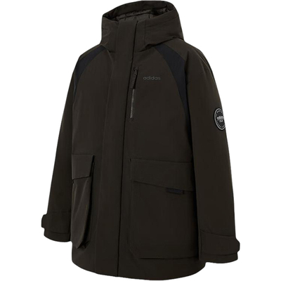 阿迪达斯男士防风保暖羽绒服