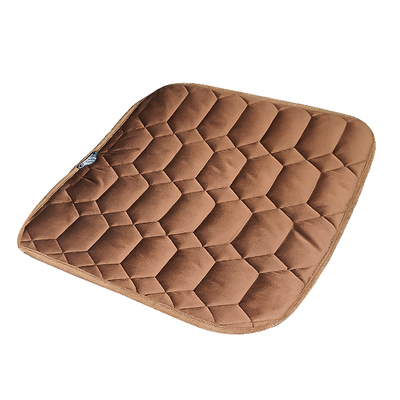 汽车加热坐垫短毛绒秋冬季座垫