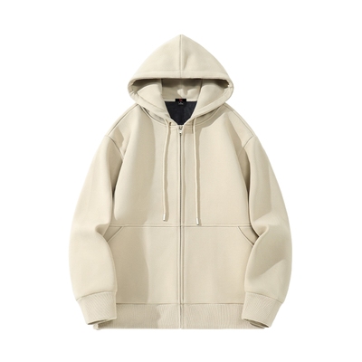 班尼路冬季加绒保暖男士开衫外套