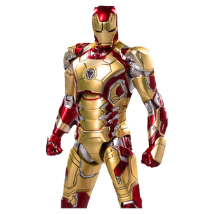 正版中动漫威钢铁侠mk42马克42手办玩具可动模型摆件机器人礼盒装