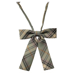 东京岁时记JK日系制服学院风多色格子领结小物平角领带小物合集女