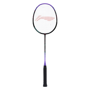 李宁羽毛球拍正品官方碳素纤维雷霆9超轻双拍套装儿童女生男单拍