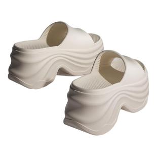 10cm厚底增高拖鞋女夏季2025新款防滑海边沙滩超火潮流凉拖外穿