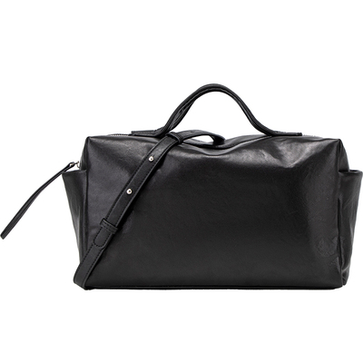 英伦复古邮差包植鞣牛皮斜挎包