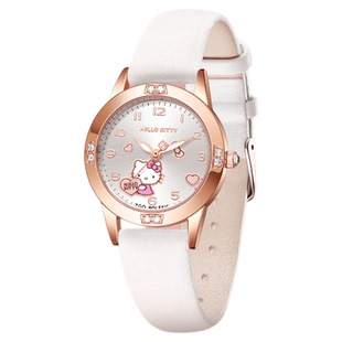 HelloKitty正港儿童手表女童女孩子初高中小学生只看时间生日礼物