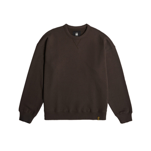 G-STAR RAW Essential潮流男士宽松品质痞帅风圆领时尚卫衣D27748