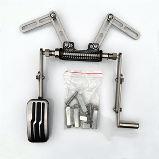 残疾人c5汽车油门左迁加速辅助装置左脚油门踏板左延伸可上翻折叠