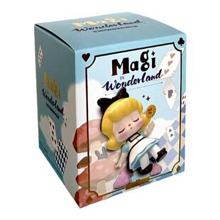 正版Magi麦琪爱丽丝梦游仙境盲盒梦幻潮玩少女心娃娃公仔潮玩礼物