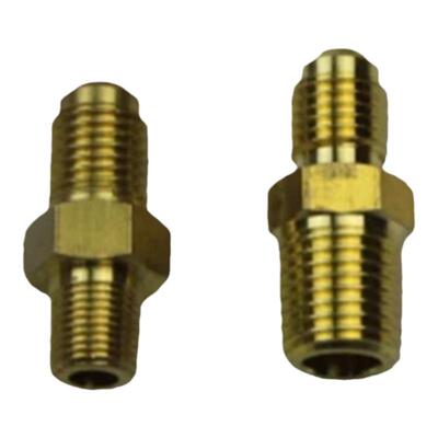 比泽尔汉钟复盛螺杆半封闭压缩机专用035接头空调冷库黄铜粗细芽
