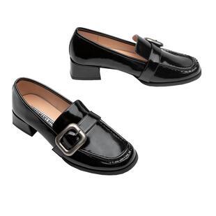 Toomanyshoes女鞋爵士酒廊英伦风小皮鞋复古乐福鞋单鞋