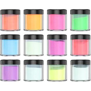 超亮夜光粉长效发光荧光粉涂料UV胶树脂饰品ab水晶胶diy手工材料