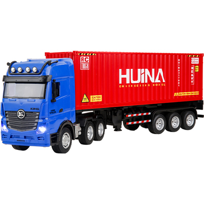 汇纳遥控集装箱拖挂车玩具