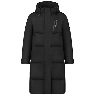 坦博尔新款中长款加厚保暖羽绒服