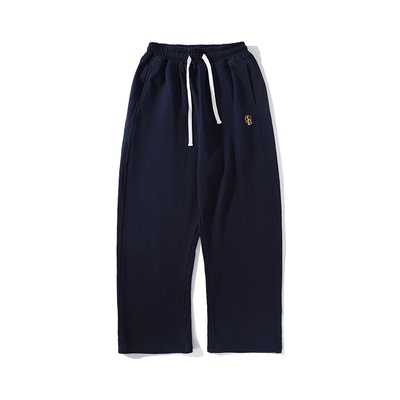 LUSHISI重磅毛圈415g长裤宽松