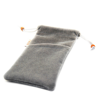 移动电源保护套绒布充电宝器数据线手机收纳袋子便携数码包酷态科