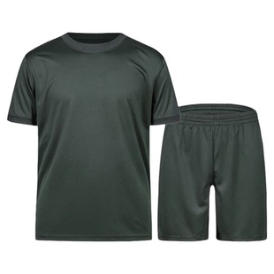 正品体能服短袖套装男透气速干橄榄绿体能训练服户外运动t恤短裤