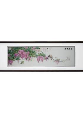 紫气东来新中式艺术品装饰画成品