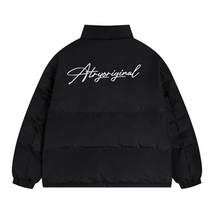 ATRY羽绒服外套女冬季2025新款美式潮牌宽松保暖面包服羽绒衣男款
