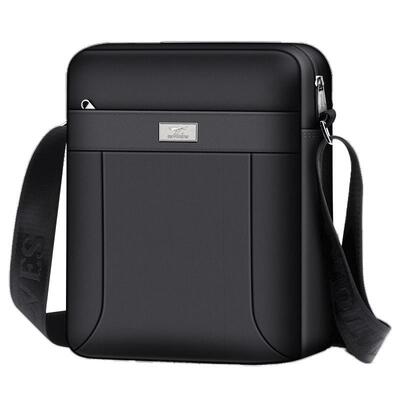 七匹狼休闲帆布商务单肩包斜挎包