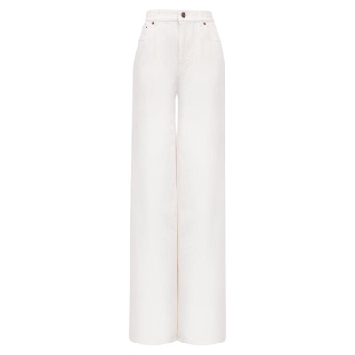 【全款预定】Chloe蔻依 25秋季新款高腰丹宁阔腿牛仔裤