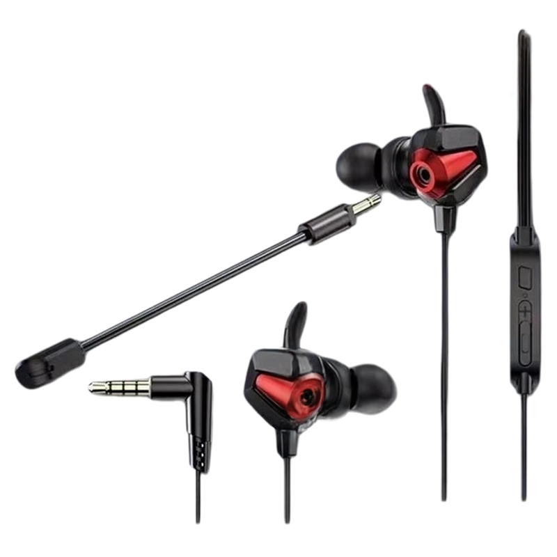 HP/惠普有线耳机电竞游戏台式电脑笔记本耳麦吃鸡cf专用3.5mm圆孔