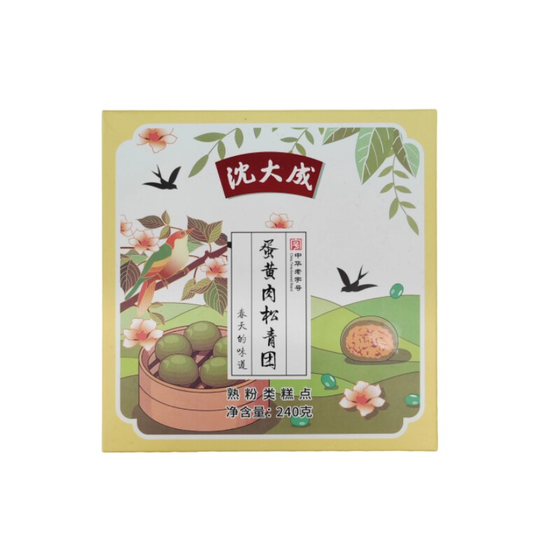 上海沈大成青团多口味240克盒装
